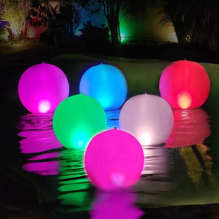 Globo Solar LED, Inflable con Control, RGB y Blanco 38lm, IP68 - Imagen 7