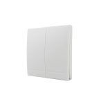 Tecla Inalámbrica Rf, 2 Efectos Smart House, Blanco