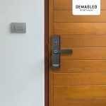 Cerradura Biométrica Smart Wifi Con Llave, Huella Y Tarjeta - Imagen 7