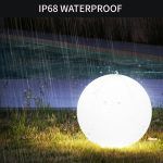 Globo Solar LED, Inflable con Control, RGB y Blanco 38lm, IP68 - Imagen 4