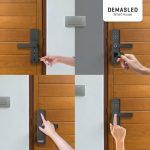 Cerradura Biométrica Smart Wifi Con Llave, Huella Y Tarjeta - Imagen 5