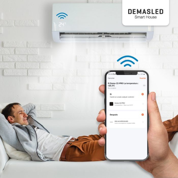 Control Remoto Smart WiFi+IR Universal con Sensor TyH 5V 433MHz - Imagen 2