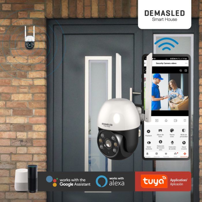 Cámara Smart Wifi Hd De Exterior. 2mp, Ip65 - Imagen 2