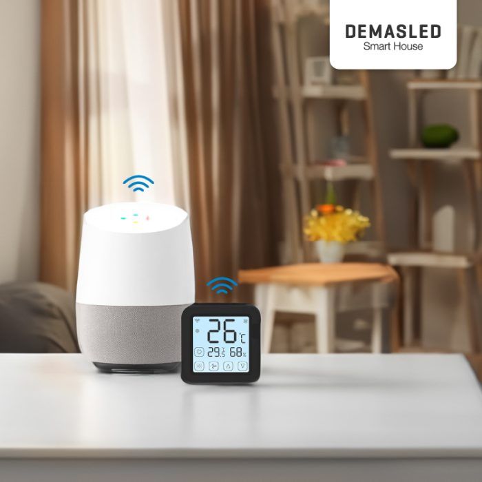 Smart WiFi e IR Termostato con pantalla Táctil - Imagen 2