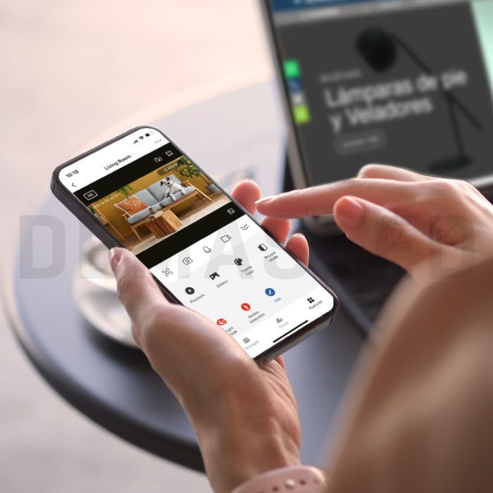 Cámara Smart WIFI HD de Interior. 720P, IP33 - Imagen 2