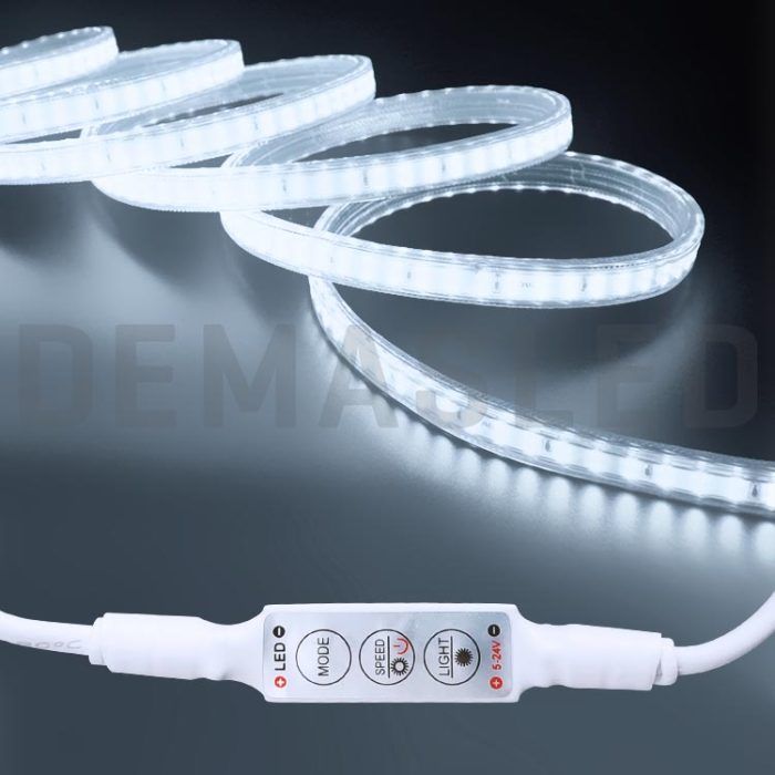 Mini Dimmer Monocromático, Plug DC 5.5x2.1mm, 5-24V 20-96W 4A - Imagen 2