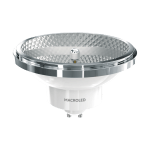 AR111 MACROLED 11W GU10 COB NO DIM AC100-240V 0.9 12º 950LM