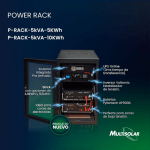 Gabinete Power Rack Bateria Litio 5kwh Voltronic Pylontech - Imagen 2