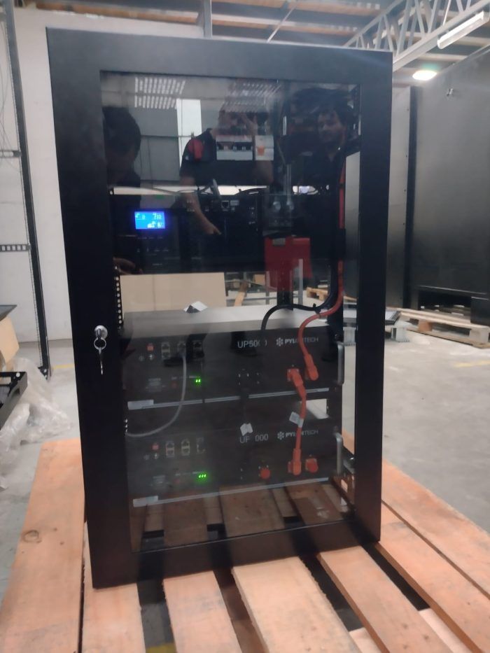 Gabinete Power Rack Bateria Litio 5kwh Voltronic Pylontech - Imagen 3