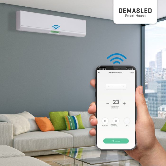 Control Remoto Smart WiFi+IR Universal 5V 1A 2.4GHz 433MHz - Imagen 3