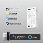 Controlador LED 3 en 1 RGB/RGBW/RGB+CCT Mi-Light 12-24V 12A 2.4GHz - Imagen 4