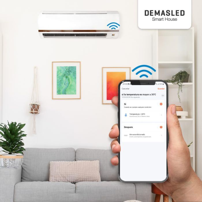 Control Remoto Smart WiFi+IR Universal 5V 1A 2.4GHz 433MHz - Imagen 4