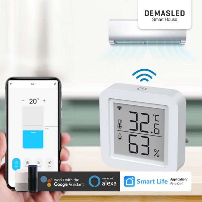 Smart WiFi e IR Termostato. Blanco - Imagen 4