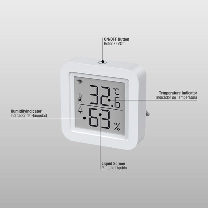 Smart WiFi e IR Termostato. Blanco - Imagen 3