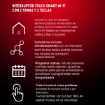 Interruptor Wifi inteligente 2 toma corriente y 2 teclas - Imagen 4