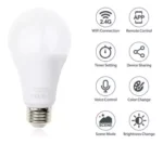 Lampara Rgb 9w Smart Wifi Dimer App Tuya Alexa Google - Imagen 5