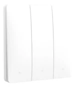 TECLA KINETIC PULSADOR BLANCO MACROLED 3 CANALES RF - Imagen 2
