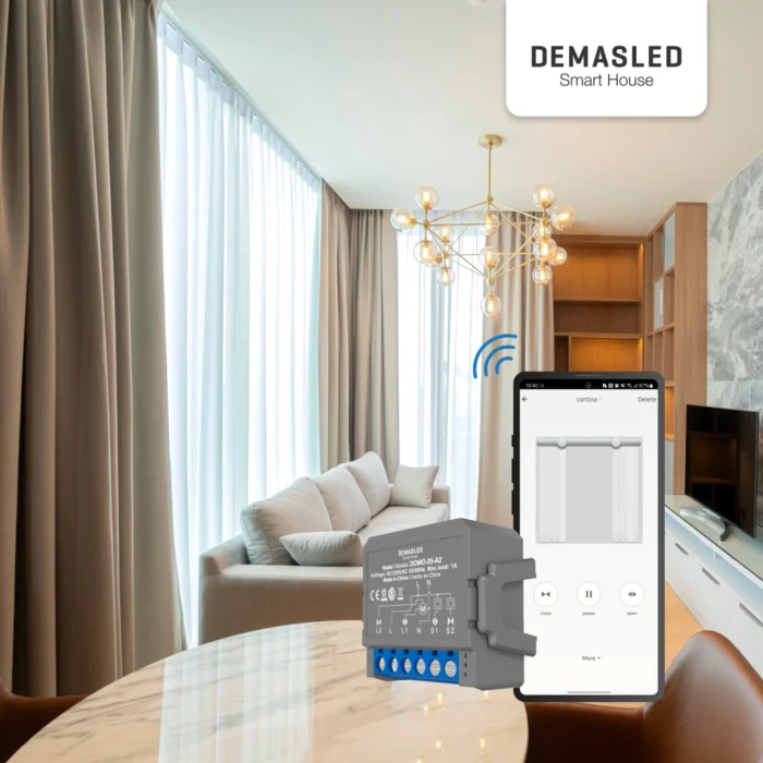 Módulo Smart Wifi Para Persianas Y Cortinas 1a 220v 2.4ghz - Imagen 5