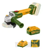 Set amoladora inalámbrica 115mm 20v 9000rpm + Cargador Y Batería