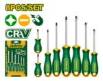 Kit Juego De Destornilladores Imantados Jadever 8 Unidades - Imagen 3