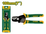 Pinza pelacables: 180mm(7") - Con borde para cortar alambre - 4 medidas