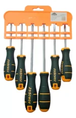 6 Destornilladores Jadever Planos Y Philips De 17/20 Y 25cm