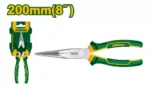Pinza de punta larga: 200mm(8")