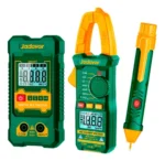 Kit Multímetro + Pinza Amperimétrica + Detector Volt