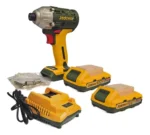 Atornillador Jadever Inalámbrico 1/4 + Dos Baterías/cargador Color Amarillo/verde - Imagen 3