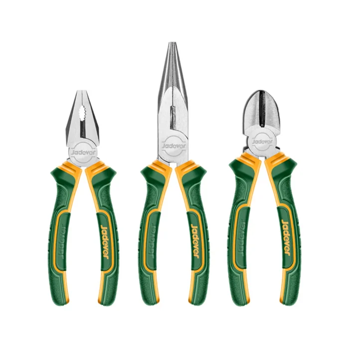 Juego Set Pinzas 3pizas Alicate+punta+pinza Universal Jadever - Imagen 3