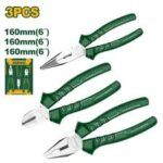 Set Juego Alicates 6 Pulgadas 3 Piezas Jadever - Imagen 3