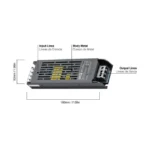 Fuente de Alimentación Switching 12V 198W 16,5A Interior - Imagen 2