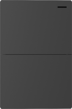 TECLA MILAN GRIS MACROLED, 2 CANAL, 2 VIAS, AC 250V, 10A MAX. BASTIDOR METALICO