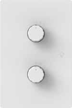 DIMMER LED DOBLE MILAN BLANCO MACROLED