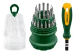 Kit de destornilladores de precisión 31 en 1 - Acero CR-V - Mango suave - Imagen 3