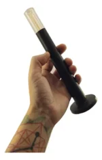 KIT DE 3 VELADOR A BATERIA CANDLE DIMERIZABLE CON BASE DE CARGA MACROLED, NEGRO, DC5V, 2700K, IP44, 50LM - Imagen 5