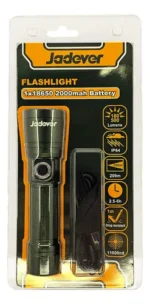 Linterna Led Jadever 500lm Recargable Por Puerto USB C Linterna Verde Oscuro Luz Blanco