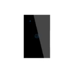 Tecla Smart de Pared Táctil 1 Canal 600W Negro