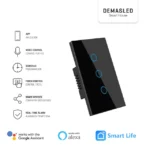 Tecla Smart WiFi Switch de Cortina Negro - Imagen 3