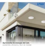 LUMINARIA SOLAR + PANEL + 2 COLGANTES - Imagen 5