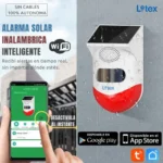 Alarma Solar Wifi Con Control Remoto Litex - Imagen 5