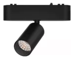 CABEZAL MOVIL ANTIDESLUMBRAMIENTO NEGRO PARA RIEL MAGNETICO SKYLINE ø31MM MACROLED. DC48V. 5W. 2700K. 24°. RA>90