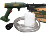 PISTOLA DE HIDROLAVADO INALAMBRICA, TENSION 20V, INCLUYE JUEGO DE PISTOLA, MANGUERA DE ENTRADA DE AGUA 3M CON CONECTOR RAPIDO, PRODUCTOR DE ESPUMA 200ML, NO INCLUYE BATERIA Y CARGADOR - Imagen 2