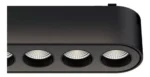 CABEZAL FOCAL NEGRO PARA RIEL MAGNETICO SKYLINE 330MM MACROLED. DC48V. 16W. 2700K. 36°. RA>90