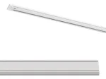RIEL MAGNETICO SKYLINE BLANCO MACROLED 3M. DC48V. CON ENDCAP