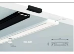RIEL MAGNETICO SKYLINE NEGRO MACROLED 3M. DC48V. CON ENDCAP - Imagen 4