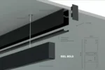 RIEL DE ALUMINIO PARA SUSPENDER MACROLED 2M. DC48V