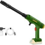 PISTOLA DE HIDROLAVADO INALAMBRICA, TENSION 20V, INCLUYE JUEGO DE PISTOLA, MANGUERA DE ENTRADA DE AGUA 3M CON CONECTOR RAPIDO, PRODUCTOR DE ESPUMA 200ML, NO INCLUYE BATERIA Y CARGADOR