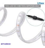 Tira Led Solar Litex Lx437 Intemperie Jardín Decoración - Imagen 4