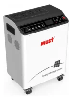 UPS MUST SOLAR 3000W - 100AH 24V LITIO RODANTE